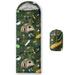 Hosima camping sleeping bag camping series pattern sleeping bag lightweight and waterproof adult and children sleeping bag travel and outdoor SDC156A