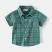 Gubotare Polo Shirt for Boys Boys Polo Shirt Classic Fit Short Sleeve Pique Polo Comfort Stretch Golf Shirt for Boys (Green 3-4 Years)