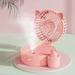 KKCXFJX Clearence!Colorful Spray Small Fan Handheld Folding Desktop Cold Fan Usb Charging Mini Lazy Neck Small Electric Fan