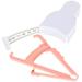 1 Set of Useful Body Fat Caliper Body Fat Measurement Device Waist Tape Measure