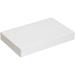 15 x 9 1/2 x 2 White Apparel Boxes - 100 Per Case