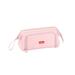Back to School Savings Large Capacity Double Layer Canvas Pencil Case Multifunctional Portable Stationery Case Minimalist Student Pencil Case