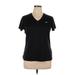 Nike Active T-Shirt: Black Activewear - Women's Size X-Large