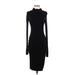 Casual Dress - Bodycon: Black Dresses - Women's Size Small