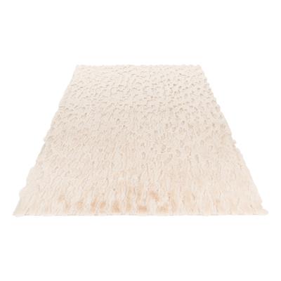 Teppich OBSESSION "My Valley 245", beige (natur), B:80cm H:22mm L:150cm, Polyester, Teppiche, Uni Farben, Hoch-Tief Effekt, besonder weich, Wohnzimmer Image