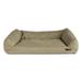 CBD Infused Lounger Dog Bed, 32" L X 24" W X 10.5" H, Green, Medium