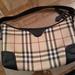 Burberry Bags | Burberry Nova Check Bag W/ Black Leather Trim | Color: Black/Cream | Size: Os