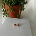 Kate Spade Jewelry | Kate Spade Everyday Spade Metal Stud Earrings In Rose Gold | Color: Gold | Size: Os