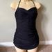 J. Crew Swim | J.Crew Black One Piece Padded Cup, One Piece Swimsuit Size 8 | Color: Black | Size: 8