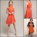 Anthropologie Dresses | Anthro Maeve Chambray Asymmetrical Dress | Color: Orange/Red | Size: Various