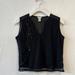 Anthropologie Tops | Anthropologie Sheer Beaded Mesh Top By Odille | Color: Black | Size: 4