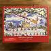 Anthropologie Games | New Anthropology 500 Piece Festive Christmas Puzzle | Color: Red/White | Size: 500