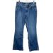 Carhartt Jeans | Carhartt Women's Blue Medium Denim Wash Wide Leg Jeans Original Fit Size 8 Short | Color: Blue | Size: 8