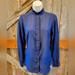 J. Crew Tops | J Crew The Perfect Shirt Size 2 Cotton Silk Navy Blue Button Down | Color: Blue | Size: 2