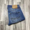 American Eagle Outfitters Jeans | American Eagle Slim Fit Straight Leg Med Wash Blue Denim Jeans Men's Size 28x30 | Color: Blue | Size: 28x30