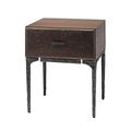 Vintage Furniture Single Draw Bedside Table Storage Space To Make The Bed More Tidy lofty ambition