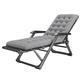 BROGEH Deck Chair Folding Sun Lounger,Adjustable Garden Recliner,With Removable Cotton Pad And Thick Flat Tube,Portable Balcony Outdoor Lounge Chair Needed hopeful