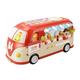 Colcolo Intellectual School Bus Baby Toy Baby Musical Bus Toys Development Toy Busy Learning Food Toy for Interactive Toy Preschool, Red
