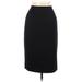 Carlisle Casual Midi Skirt Calf Length: Black Print Bottoms - Women's Size 12