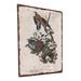 Winston Porter Vintage Illustration Of Turtle Doves Metal | 15.5 H x 11.5 W x 0.04 D in | Wayfair 2CAF38577F1241C1B231817344E58425