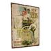 Trinx Vintage Ad For Watermelon Seeds Metal | 15.5 H x 11.5 W x 0.04 D in | Wayfair 8ED7B0F5026F42EF9B089F9B648A974E