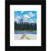 Latitude Run® Black Museum Wood Picture Frame, Photo Frame, Art Frame Wood in Black/Brown | 17 H x 14 W x 1 D in | Wayfair