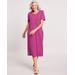 Blair Women's Essential Knit Dress - Purple - M - Misses