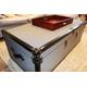 Hamptons Trunk Sliding Coffee Table - Storage Box