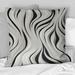 Designart "Black And White Zebra Monochromatic Elegance" Abstract Printed Throw Pillow