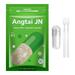 Angtai JN Size 1 Empty Capsules - 100 Count Fillable Vegetarian Empty Pill Capsules Size 1 with Two Micro Lab Spoons Clear Veggie Pill Capsules Empty