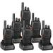 H-777 Walkie Talkies for Adults Long Range Hand Free Handheld Rechargeable Two Way Radio Business 2 Way Radios with Charger (6 Pack)