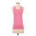 Under Armour Active Tank Top: Pink Activewear - Women's Size X-Small