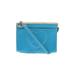 Brighton Leather Crossbody Bag: Blue Solid Bags