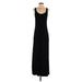 Old Navy Casual Dress - Maxi: Black Solid Dresses - Women's Size Small