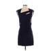 The Kooples Cocktail Dress - Sheath: Blue Print Dresses - Women's Size X-Small