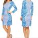 Lilly Pulitzer Dresses | Euc Lilly Pulitzer Nila Dress Moon Jellies Stripe - Large | Color: Blue/White | Size: L