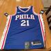 Nike Shirts | Blue Men’s Nike Joel Embiid Jersey Size Medium 44 Nwt | Color: Blue | Size: M