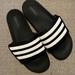 Adidas Shoes | Adidas Slip Ons Size 8 Men’s | Color: Black/White | Size: 8