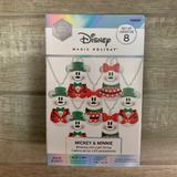 Disney Holiday | Disney Magic Holiday Mickey And Minnie Led Blinking String Lights Nib | Color: Red/White | Size: Os