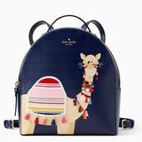 Kate Spade Bags | Kate Spade Backpack Spice Things Up Camel Sammi Navy Backpack | Color: Blue | Size: Os
