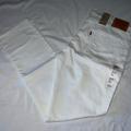 Levi's Jeans | Levis 511 Slim Fit Jeans Mens Sits Below Waist 5 Pocket Zipper Fly Denim | Color: White | Size: 38