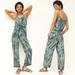 Anthropologie Pants & Jumpsuits | Cloth & Stone | Anthropologie Jumpsuit Green Black Gray Tie Dye Sz S | Color: Black/Green | Size: S