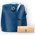 Louis Vuitton Bags | Louis Vuitton Cluny Toledo Blue Epi Leather Shoulder Bag | Color: Blue | Size: Os