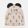 Disney Bags | Disney Mickey Mouse Monogram Backpack | Color: Red/Tan | Size: 12hx9w