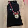 Disney Dresses | Disney Girls Pocketbook/Purse Size Large Dress | Color: Black | Size: Lg