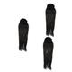 3pcs Beanie Wig Beanie Hat with Hair Extensions Beanie Hat with Hair Wig Brown Hat Beanie Hat Wig for Women Straight Human Hair Wigs Ladies Hats Has One Piece Miss Headgear Fabric