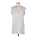 Simply Vera Vera Wang Casual Dress: Gray Dresses - Women's Size Medium