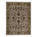 Yellow 15 x 15 x 0.25 in Area Rug - Bokara Rug Co, Inc. Hand-Knotted High-Quality Ivory & Gold Area Rug Wool | 15 H x 15 W x 0.25 D in | Wayfair