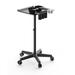 K-Salon Salon Trolley Utility Cart in Black | 42 H x 21 W x 21 D in | Wayfair T-026A