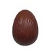 The Holiday Aisle® Hette Ridged Chocolate Easter Egg Over Sized Statue, Resin in Brown | Wayfair 0EB1DF514031417D96E026E708D9C2B3
